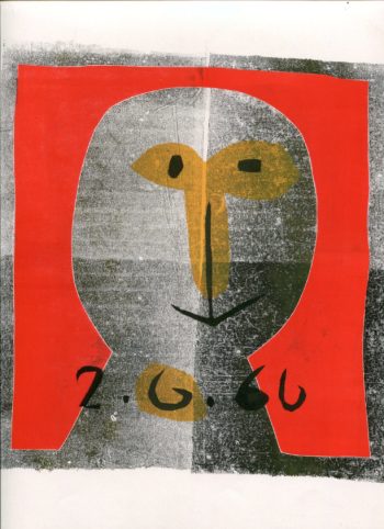 tête 2 - Monotype - Raymond Debiève