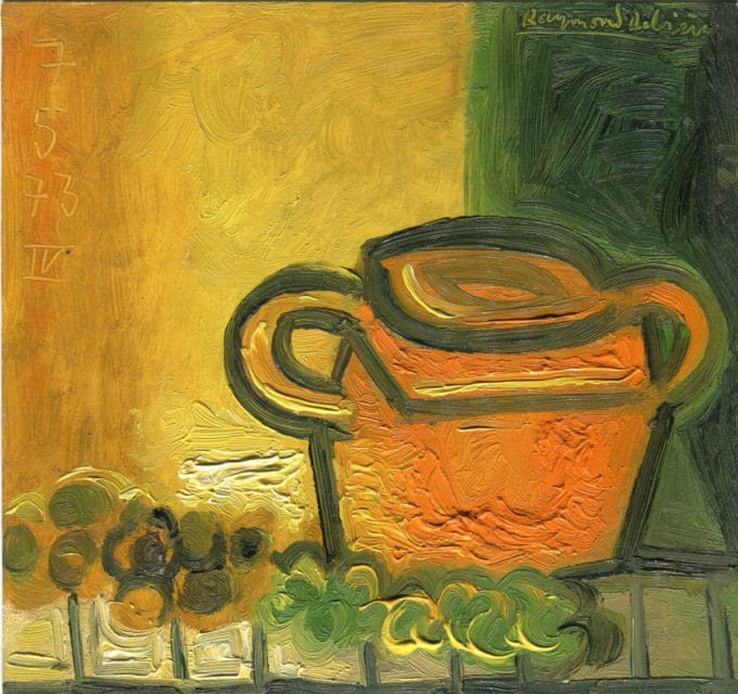 Le pot orange - Raymond Debiève