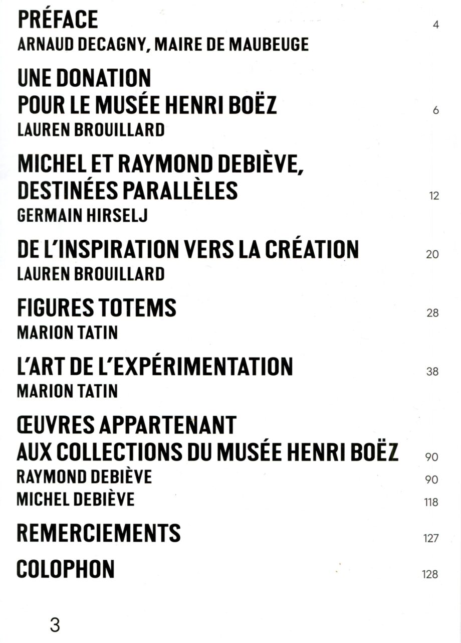 Catalogue d'exposition "Raymond et Michel Debiève, grands imagiers"