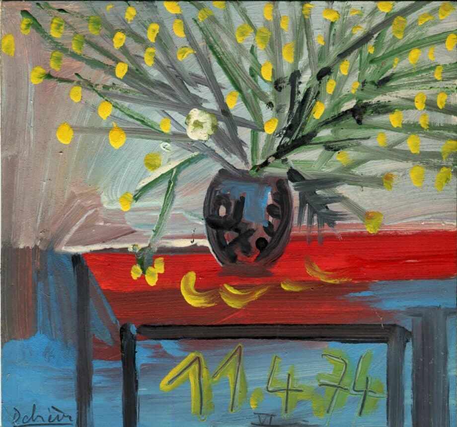 Bouquet mimosa - Raymond Debiève