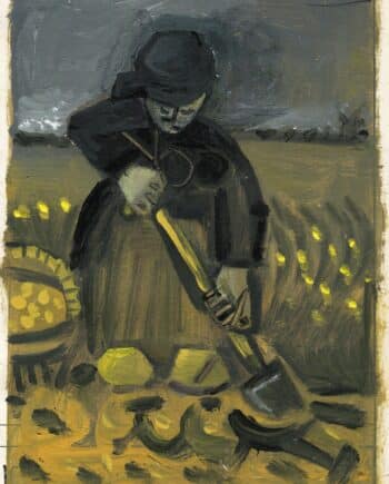Ramasseuse de pommes de terre - Raymond Debiève