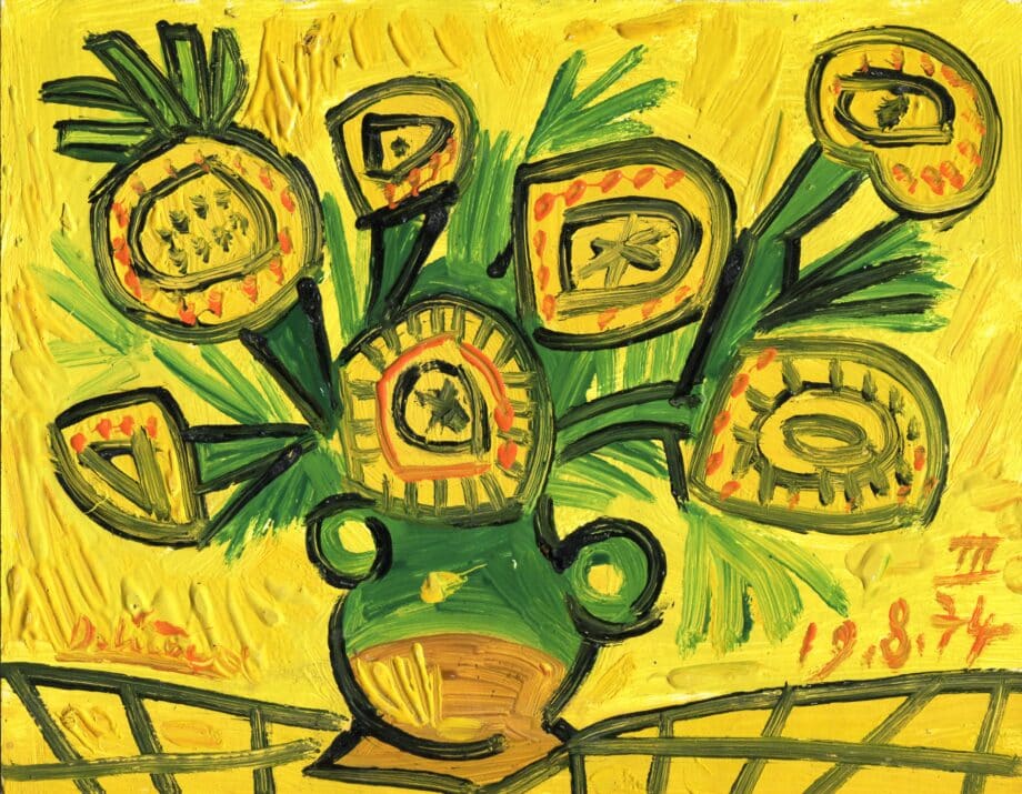 bouquet tournesols - Raymond Debiève