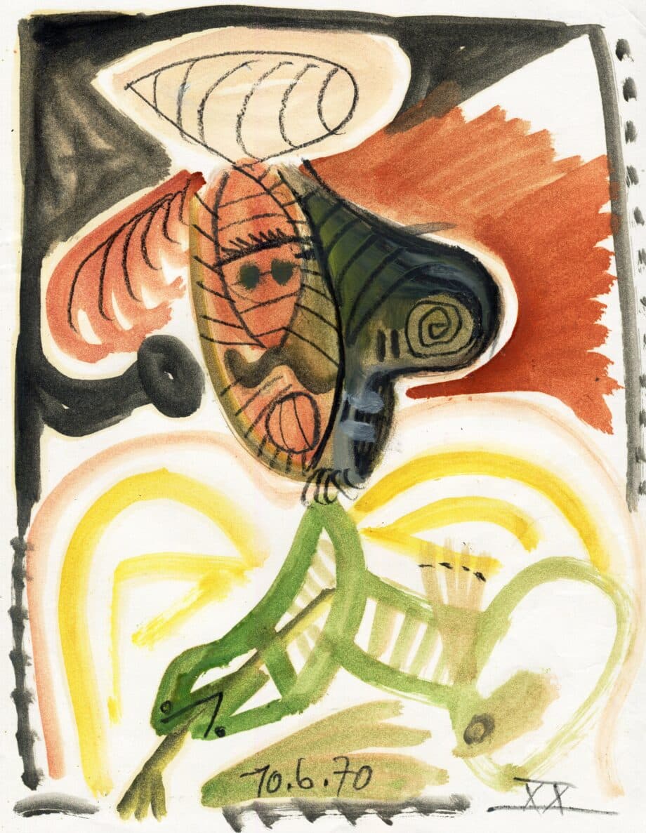 Le peintre -XX- Raymond Debiève