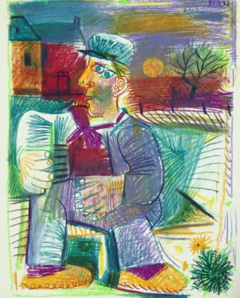 le paysan musicien rêvé - Raymond Debiève