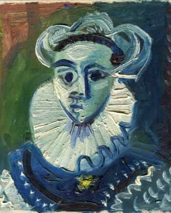 R. Debiève - Femme Renaissance - 20,5x18